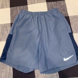 Grey Nike 7in running shorts (liners)